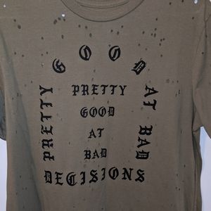 Distressed Tee